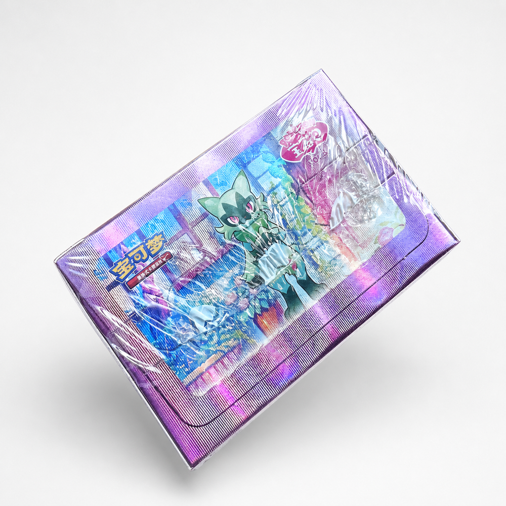 AI enhanced main image - Pokemon TCG Simplified Chinese Scarlet & Violet Gem Pack Vol.5 CBB5C Booster Box