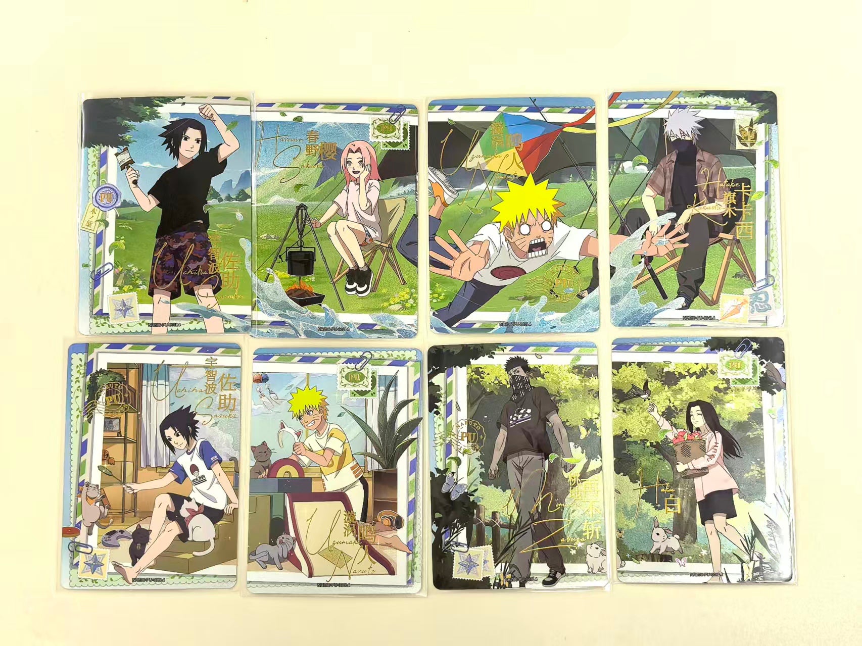 Naruto Kayou Card NRZ06-PU Full Set 1~8