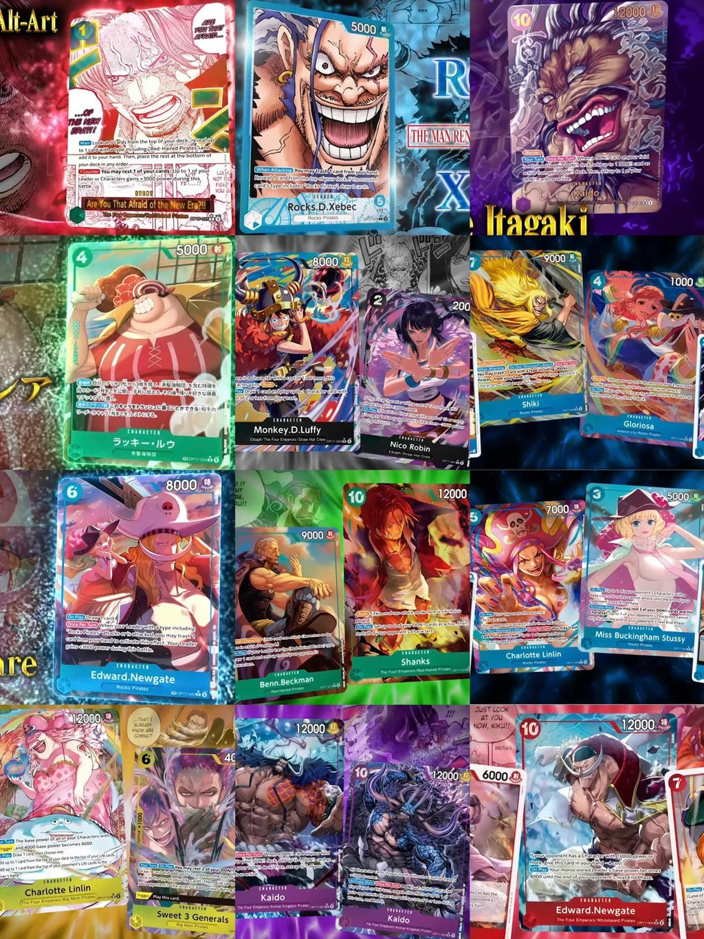 *CHINESE* The Worlds Strongest Warriors One Piece Booster Box CASE