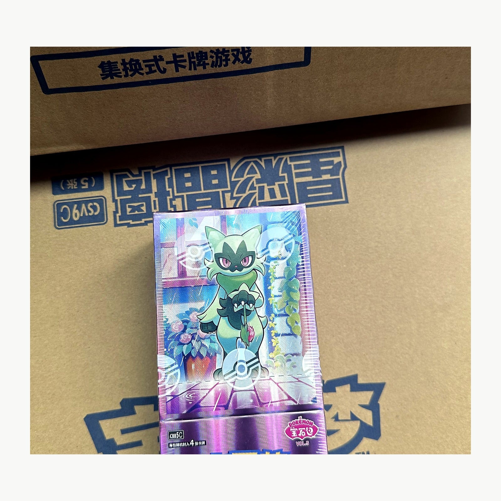 Pokemon TCG Simplified Chinese Scarlet & Violet Gem Pack Vol.5 CBB5C Booster Box